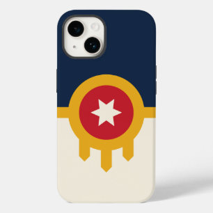 Caso-Mate Apple Patriótico, bandeira Tulsa