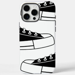 Caso Máx de tênis Pretos do Esporte iPhone 16 Pro