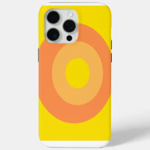 Caso Máximo de iPhone 15 Pro da Apple Round Amarel