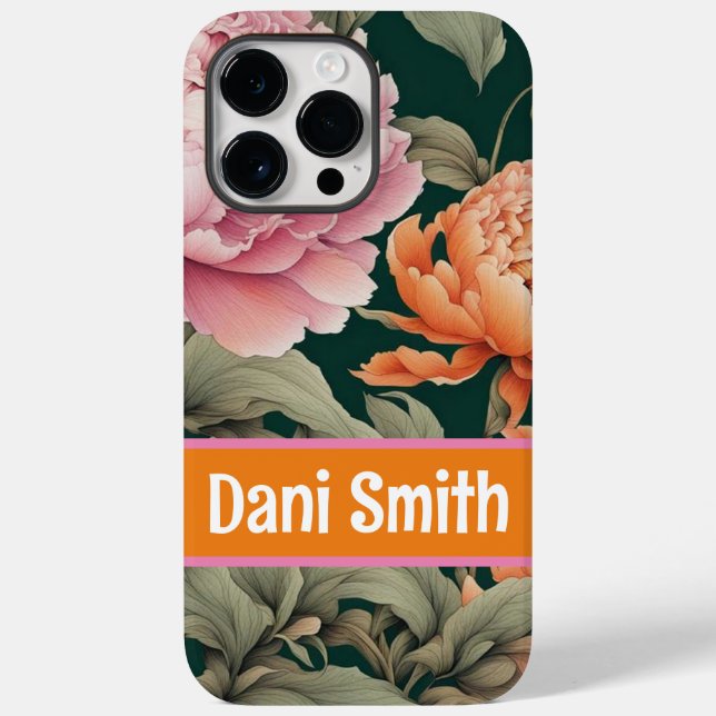 Caso máximo do iPhone 14 Pro personalizado (Verso)