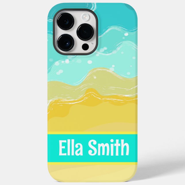 Caso máximo do iPhone 14 Pro personalizado (Verso)