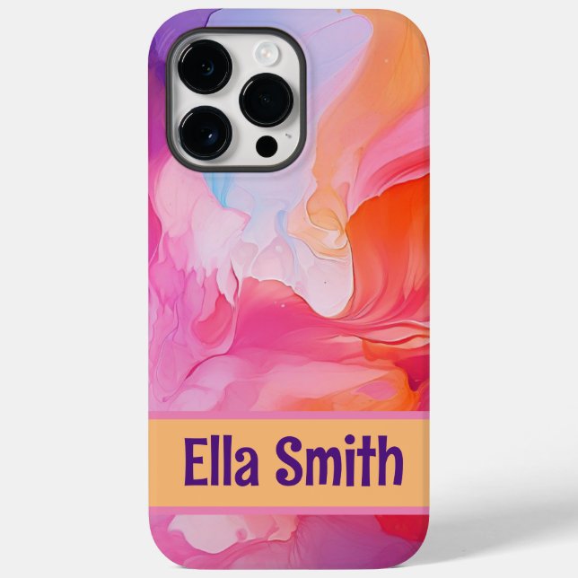 Caso máximo do iPhone 14 Pro personalizado (Verso)