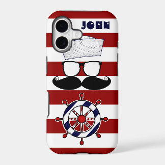 Caso náutico do iPhone 5 do bigode
