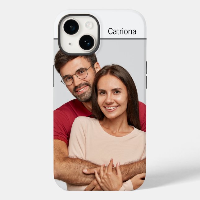 Caso Personalizado iPhone 14 (Verso)