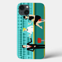 Caso Retro Cocktail Lounge iPhone 6