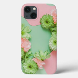 Caso rosa do iPhone 13 para a celebração do Espíri