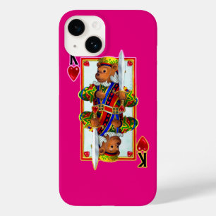 Caso Teddy Bear King of Hearts iPhone 7