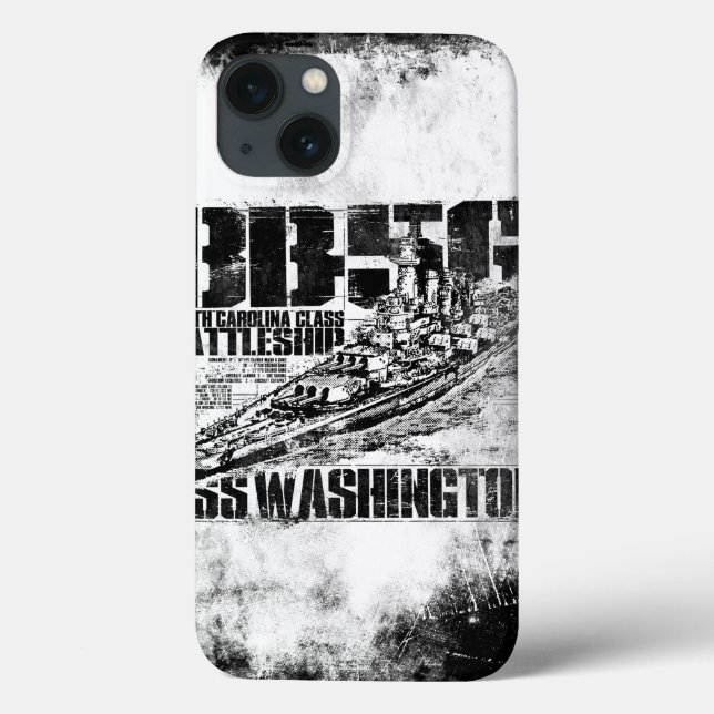 Casos de batalha Washington iPad Mini Retina (Verso)