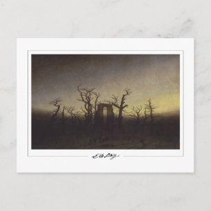 Caspar David Friedrich #18 - Cartão Postal de Arte