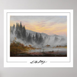 Caspar David Friedrich Zedign Art Poster nº 16