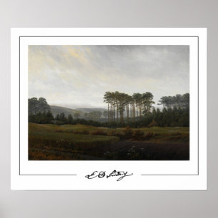 Caspar David Friedrich Zedign Art Poster nº 20