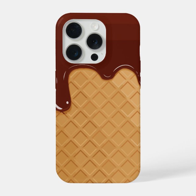 Casquinha de Sorvete como Capa de iPhone (Verso)