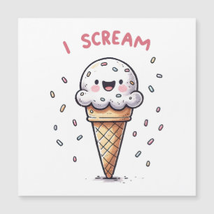 Casquinha de Sorvete I Scream com Confeitos