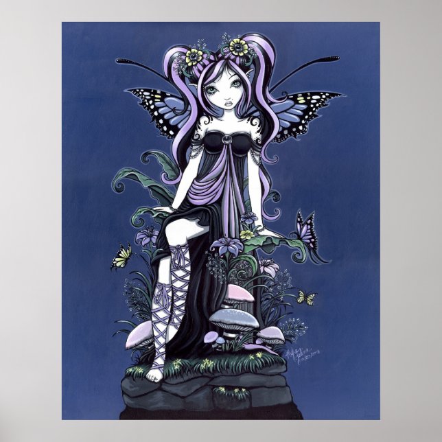 Cassandra Mushroom Fairy Poster (Frente)