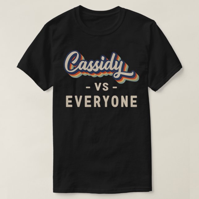 Cassidy vs Everyone Pullover  (Frente do Design)