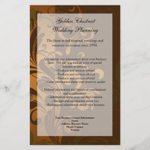 Castanha Brown/programa, menu ou insecto