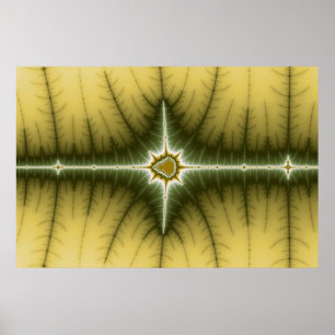 Castanho - Poster Fractal