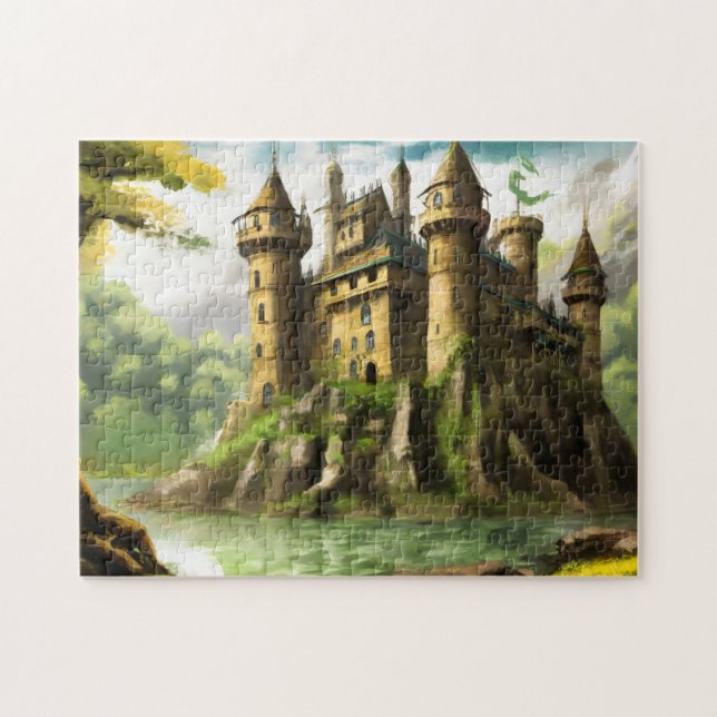 Castelo 3 Easy Brain Art Quebra-cabeça Fotografias (Horizontal)
