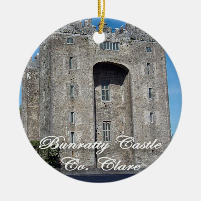 Castelo Bunratty, Irlanda, Enfeites de natal, (Frente)
