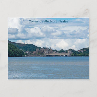 Castelo Conwy, Norte de Gales, Reino Unido, Cartão