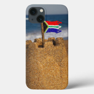 Castelo De Areia Com Bandeira Sul-Africana, Umhlan