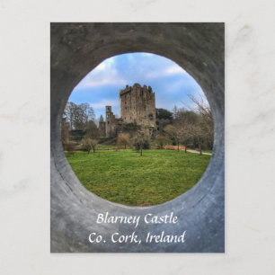 Castelo de Blarney, County Cork, Irlanda Cartão po