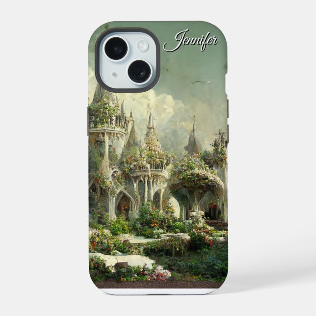 Castelo de Conto de Fadas Personalizado (Verso)