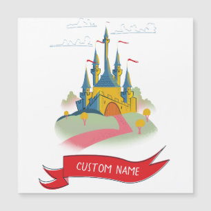 Castelo de Fantasia com Texto Personalizado
