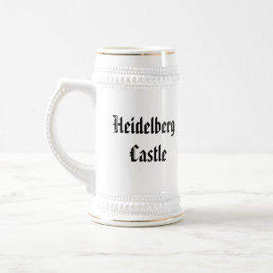Castelo de Heidelberg - caneca de cerveja