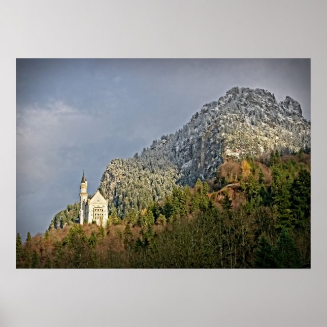 Castelo de Neuschwanstein - Alemanha - Poster (Frente)