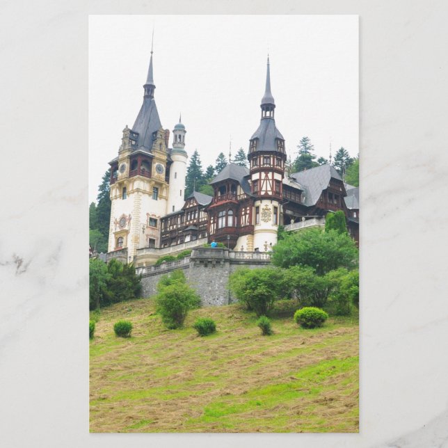 Castelo de Peles em Sinaia, Romênia (Frente)
