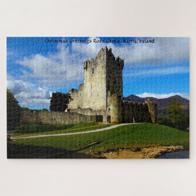 Castelo de Ross Co.Kerry, Irlanda. Quebra-cabeça (Horizontal)