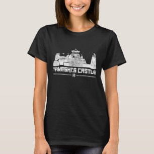 Castelo de Takeshi - Est 1986 - T-shirt feminina