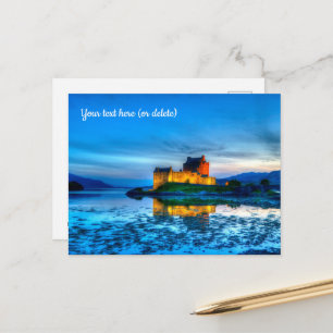 Castelo Eilean Donan, cartão postal da Escócia
