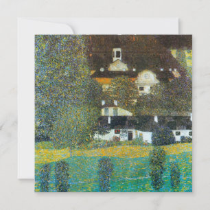 Castelo Kammer no Attersee II de Gustav Klimt