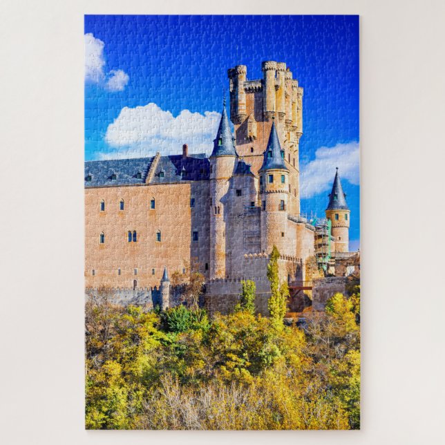 castelo quebra-cabeça Segovia (Vertical)