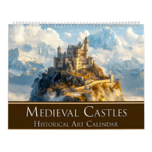 Castelos Medievais: Calendário de Arte Histórico