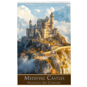 Castelos Medievais: Calendário de Arte Histórico