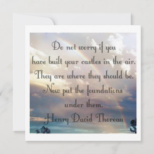 Castelos na cotação do ar