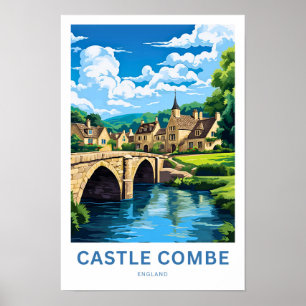 Castle Combe England Viagem Impressão