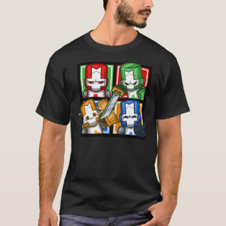 Castle Crashers de T-Shirt Essencial Quatro Quadra