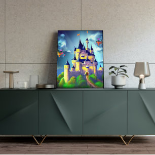 Castle Digital Fantasy Art Poster nº 03