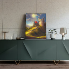 Castle Digital Fantasy Art Poster nº 05
