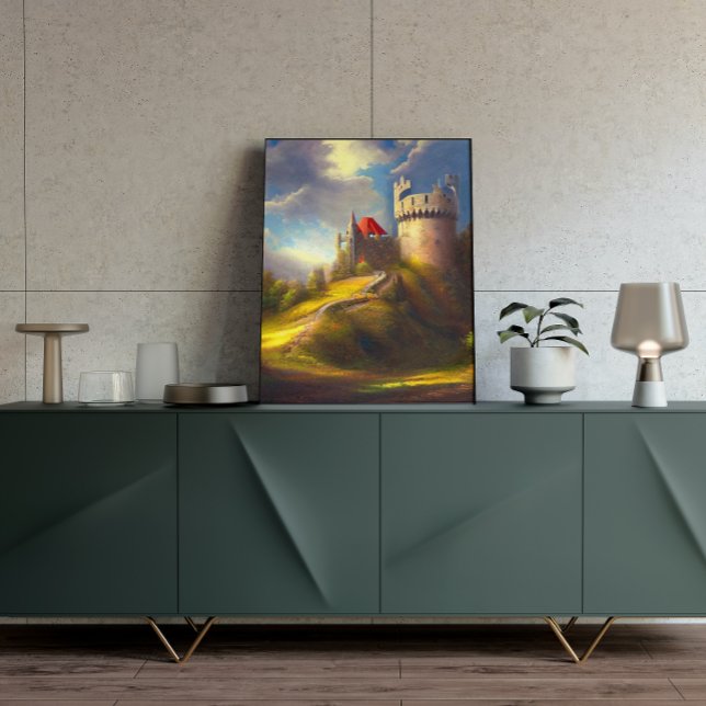 Castle Digital Fantasy Art Poster nº 05 (Criador carregado)