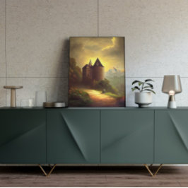 Castle Digital Fantasy Art Poster nº 11