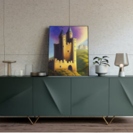 Castle Digital Fantasy Art Poster nº 14