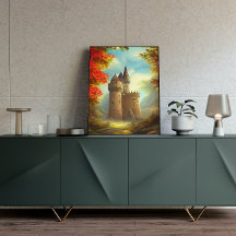 Castle Digital Fantasy Art Poster nº 15