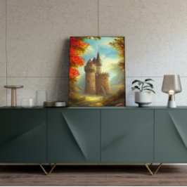 Castle Digital Fantasy Art Poster nº 15