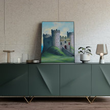 Castle Digital Fantasy Art Poster nº 16