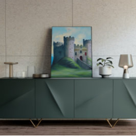 Castle Digital Fantasy Art Poster nº 16